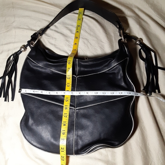 AXARA Paris genuine leather hobo shoulder bag - Picture 2 of 12